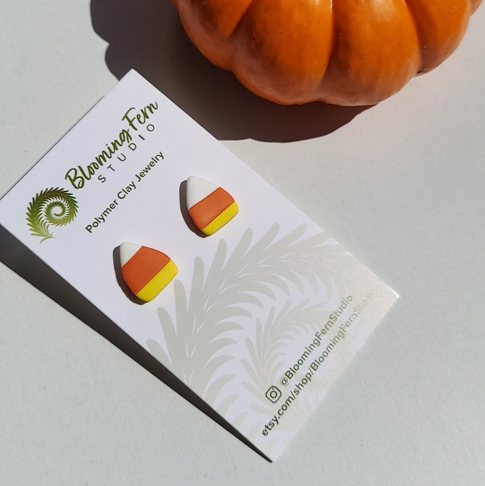 COPY - COPY - Candy Corn Stud Earrings NEW!